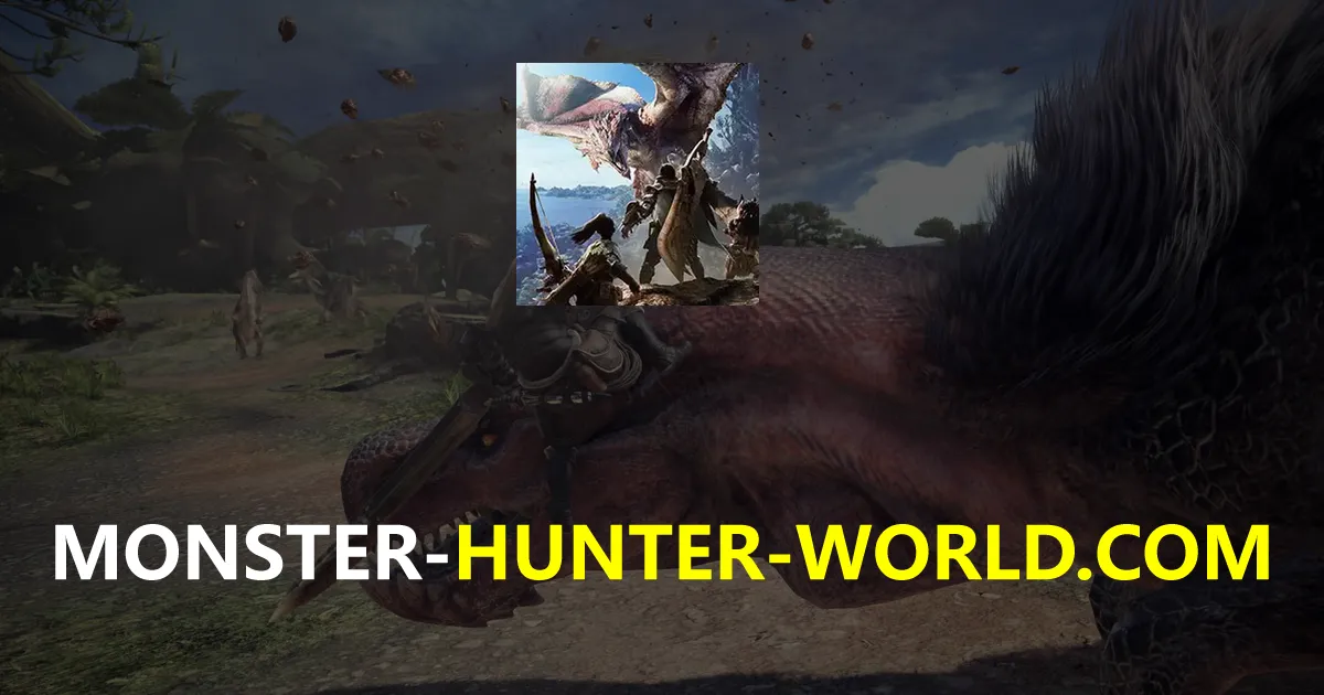 monster hunter world
